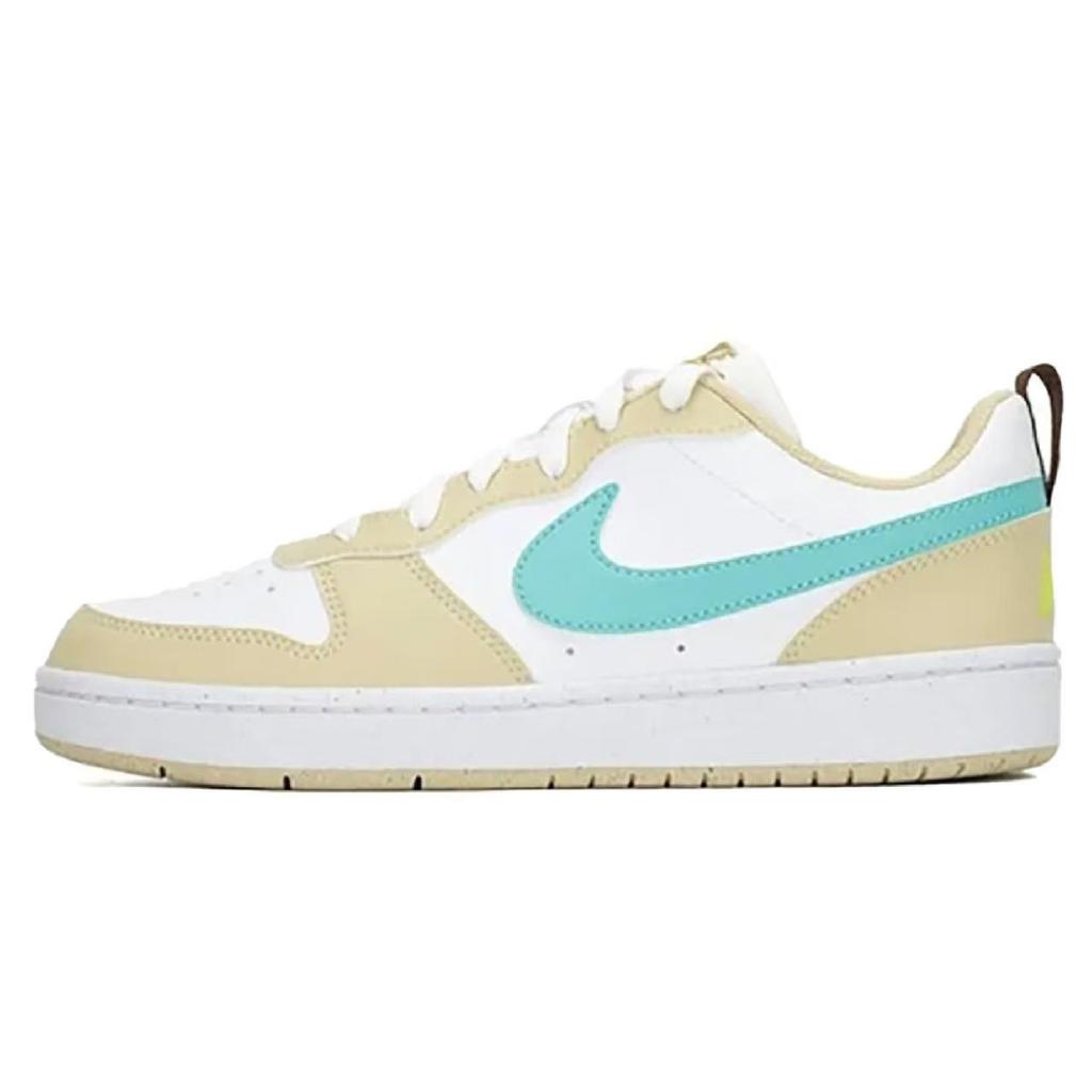Nike Court Borough Cheese Sea Salt Slip Resistant Abrasion Resistant Slip Resistant Abrasion Resistant Low Top HM3726-731(Team93-1.0)
