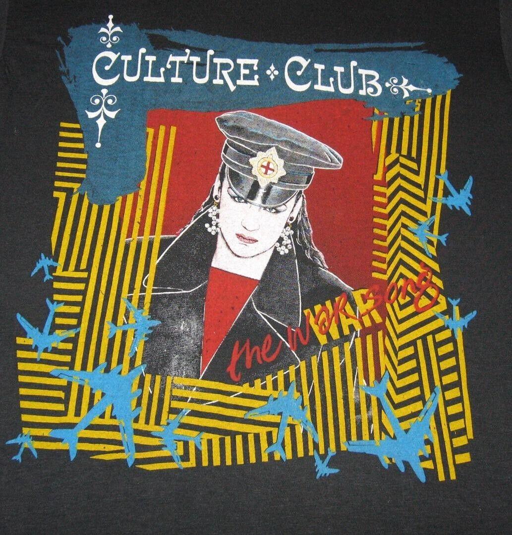 Редкая футболка унисекс DJ Boy George - Culture Club S-234XL Черная XX570 XL