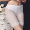 Women's Summer Lace Side Ice Silk Anti   Wear Soldering Safety Underwear