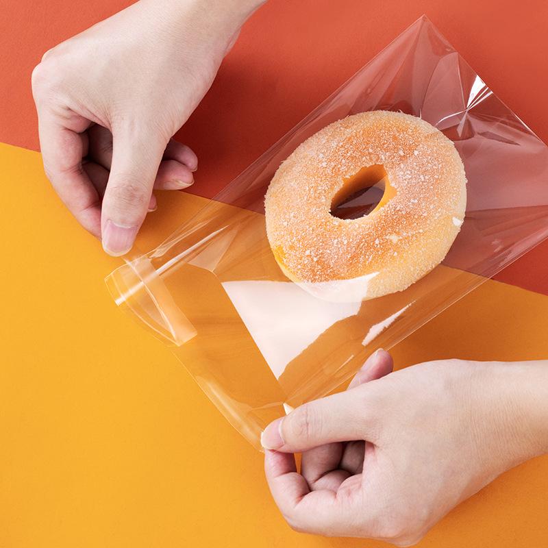 Clear Self-Adhesive OPP Bag for Candy, Snack, or Bread Packaging