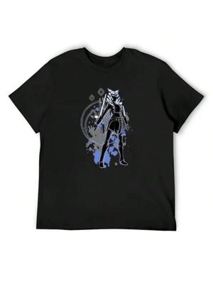 Ahsoka Tano(5) T-Shirt Top Fans Of Both Sexes For Spring And Summer Daily Wear Fashion T-Shirt Short-Sleeved Casual T-Shirt