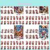 Christmas Countdown Calendar With Cat Motif Acrylic Decoration For Holiday Festivities