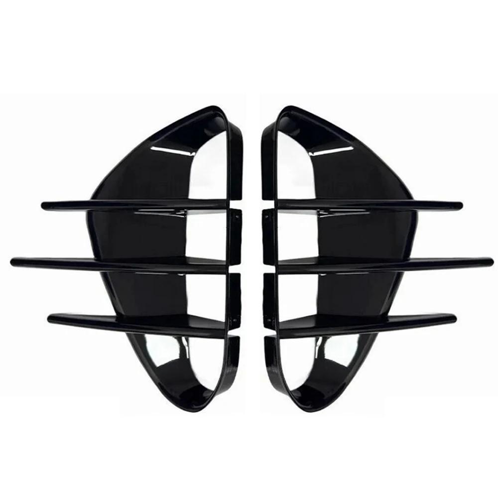 2PCS For KIA Stinger 2018-2025 Car Front Rear Bumper Spoiler Fender Side Vent Cover Canard Splitter Trim Auto Accessories