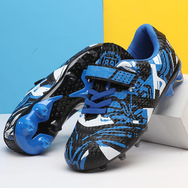 New Kid Soccer Shoes Boys TF AG Sneakers Football Boots Ultralight Professional Non-Slip Comfortable Match Sports Shoes Unisex