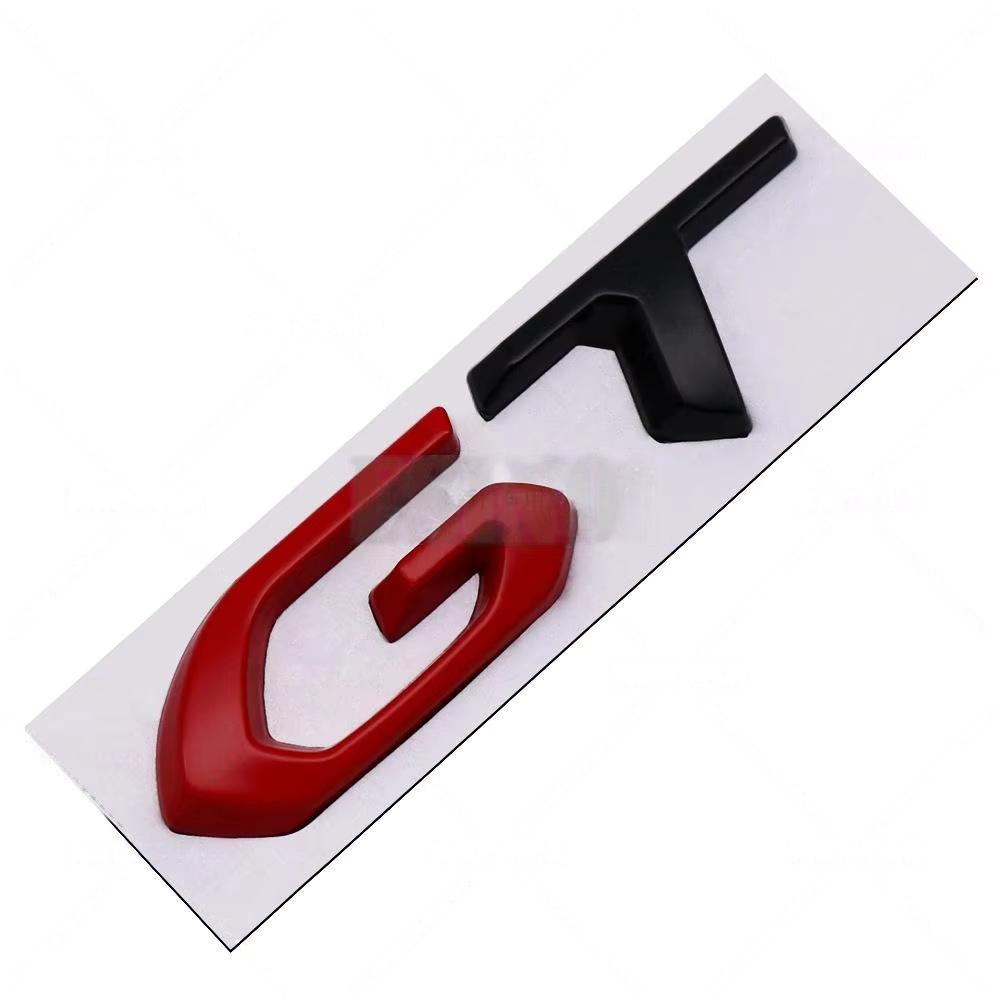 3D Metall GT Abzeichen Aufkleber Seitenkotflügel Kofferraum Heck Emblem Aufkleber