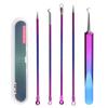 Stainless Steel Acne Needle Set: Blackhead Remover Tweezers & Squeezing Tools for Beauty Salon