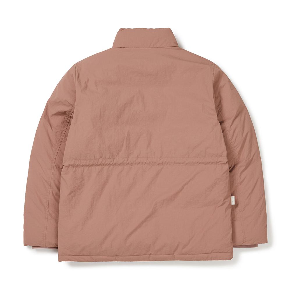 [Snowpeak] Women's Stand Neck Mid-Length Down Jacket Salmon (S24WWGDJ69)
