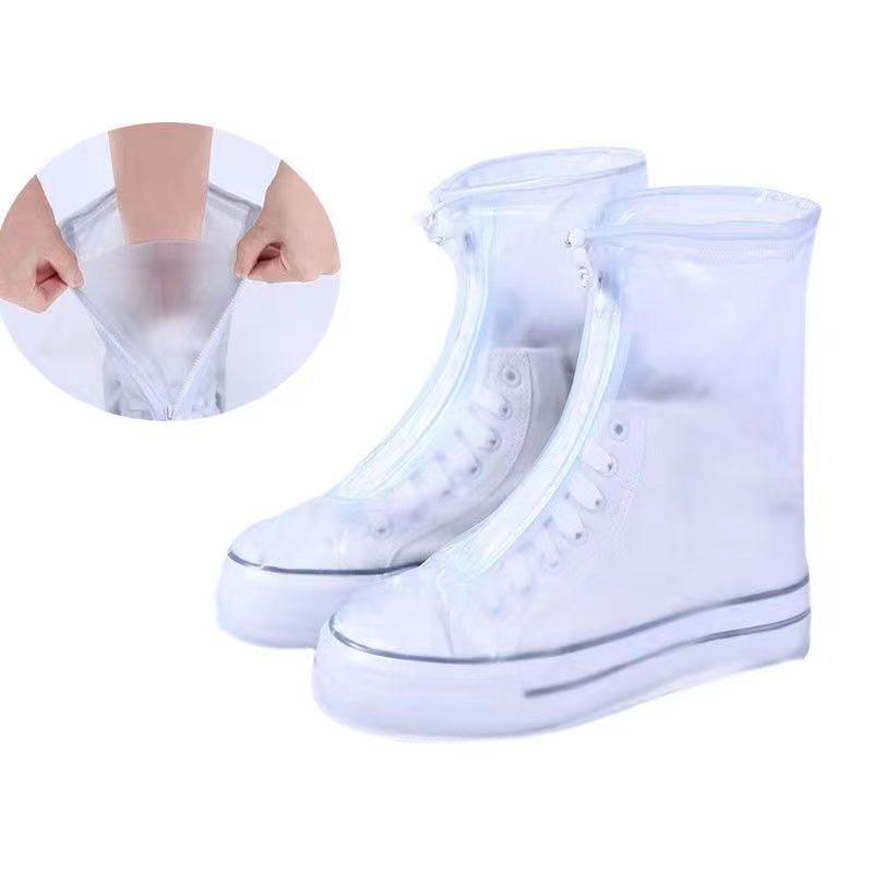Waterproof Non-slip Rain Shoe Covers for Adults & Children – Durable, Portable, Thick, Large Size for Men & Women