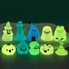 Craft Noctilucent Ghost Pumpkin Ornaments Halloween Luminous Miniature Figurines  Car Decor
