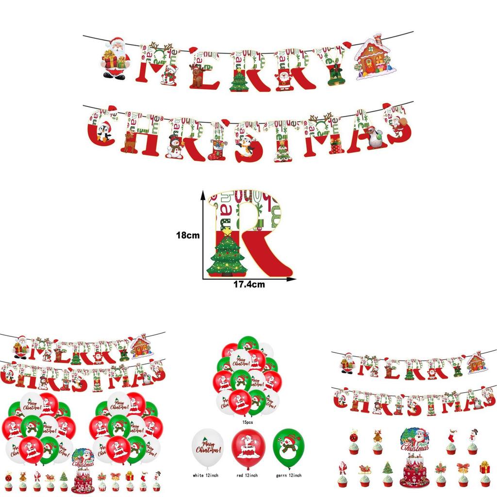Valued Merry Christmas Party Decorations Kit Complete Pack For A Memorable Celebration