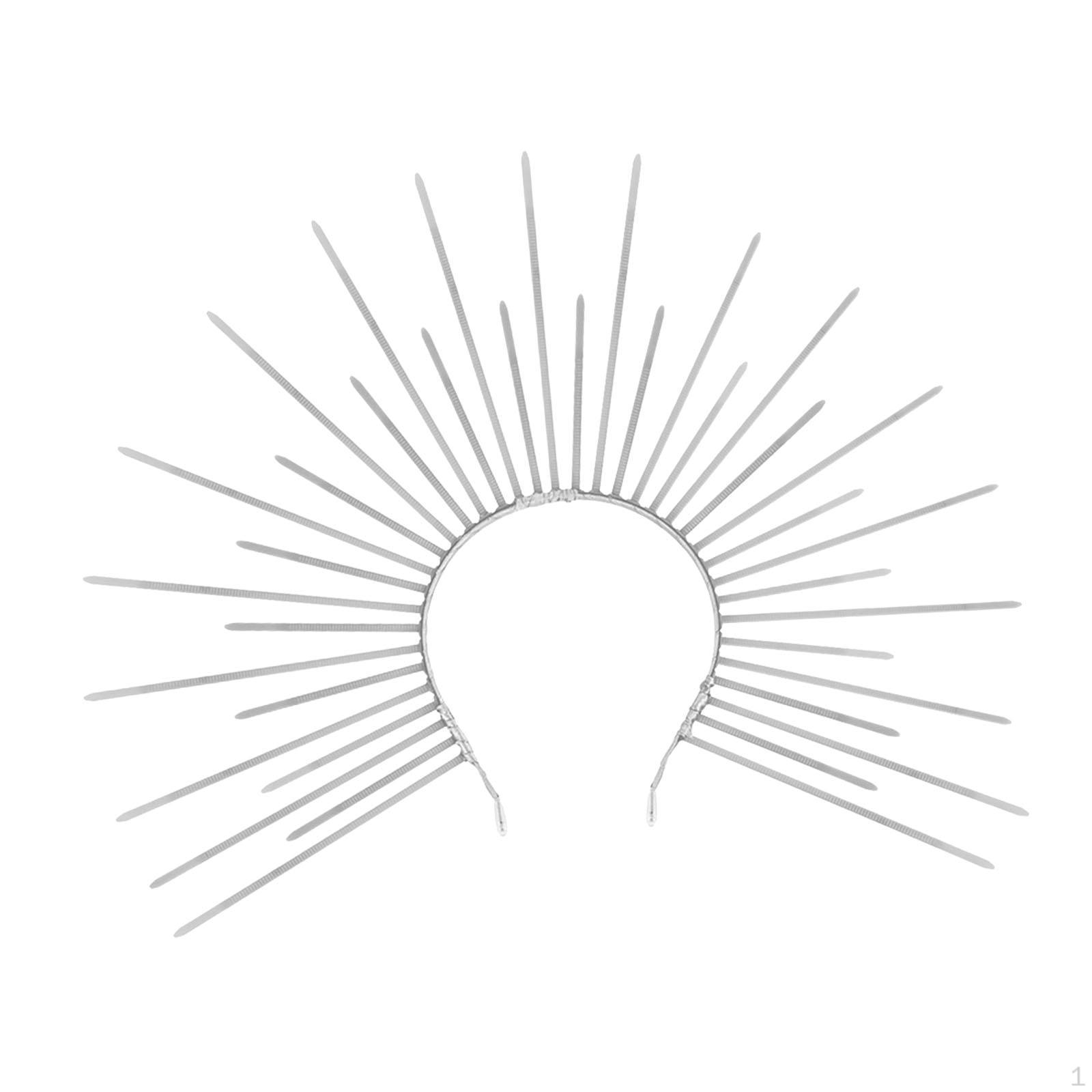 

Повязка на голову Halo Sun на Хэллоуин, декоративная повязка для волос, легкая повязка на голову для тематического макияжа на вечеринку