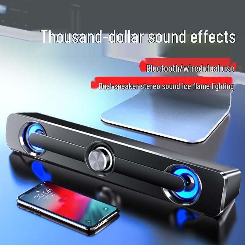 Cross-border SADA Saida V-111 USB Bluetooth Soundbar for Home & Laptop