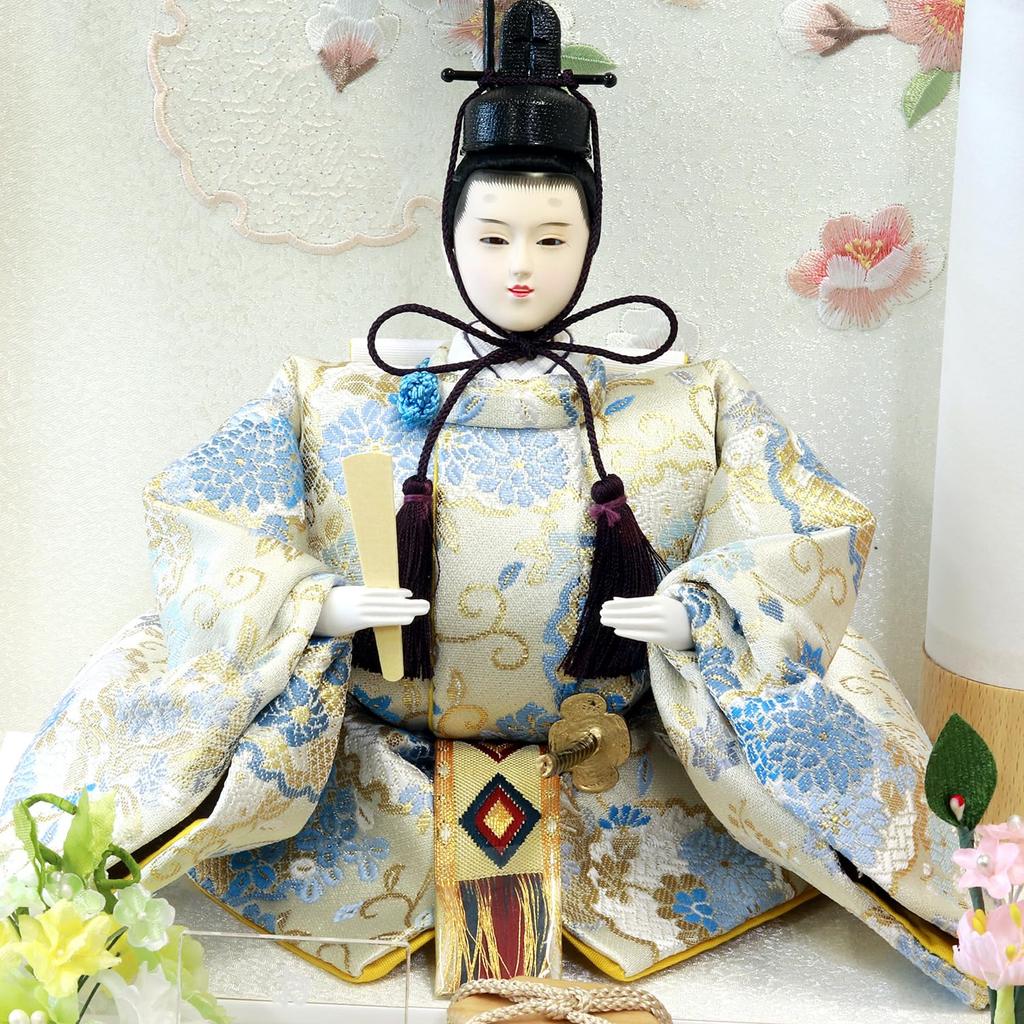 Husa Hina Doll Prince Decorat Carcasa Decoratie Acrilic Sakura Akari Hina Piersic Lemn Latime 49 x Adancime 26 x Inaltime 37 cm Costum SP23306A-8