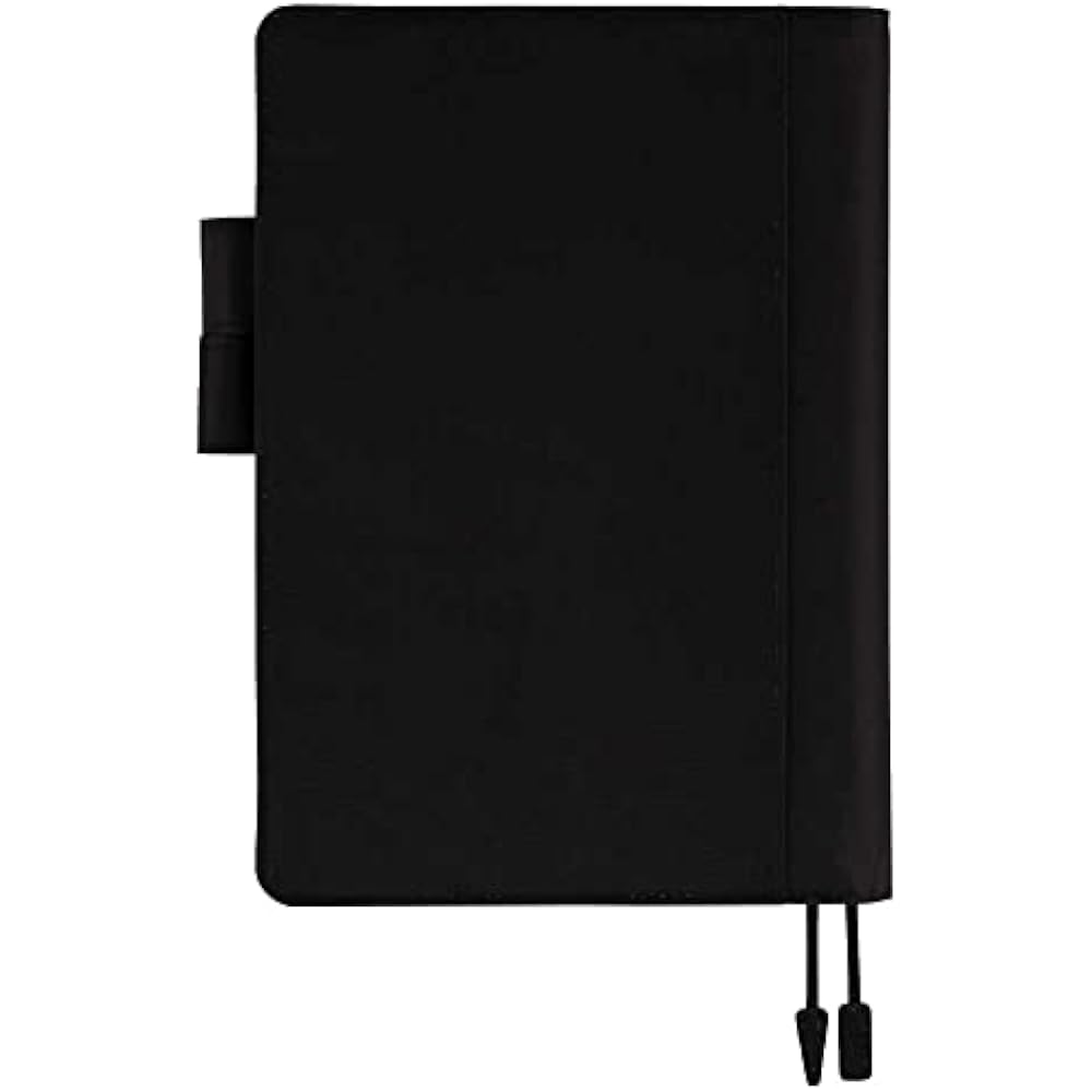 Hobonichi Notebook Cousin (A5) Notebook Cover Colors/Black x Clear Blue