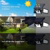 Tomshin-e Solar Security Light Outdoor Motion Sensor Ip65 Waterproof Outdoor Lights Solar Powered 360 Angle Adjustable