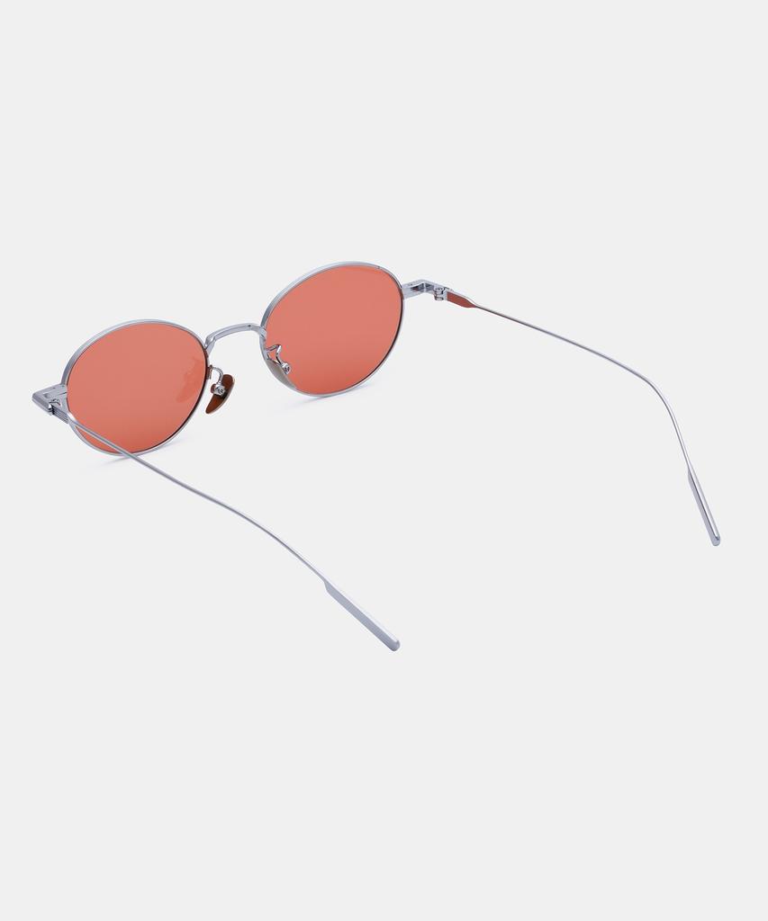 Maeteupeojeu Mp-30 Titanium Red Sunglass Silver
