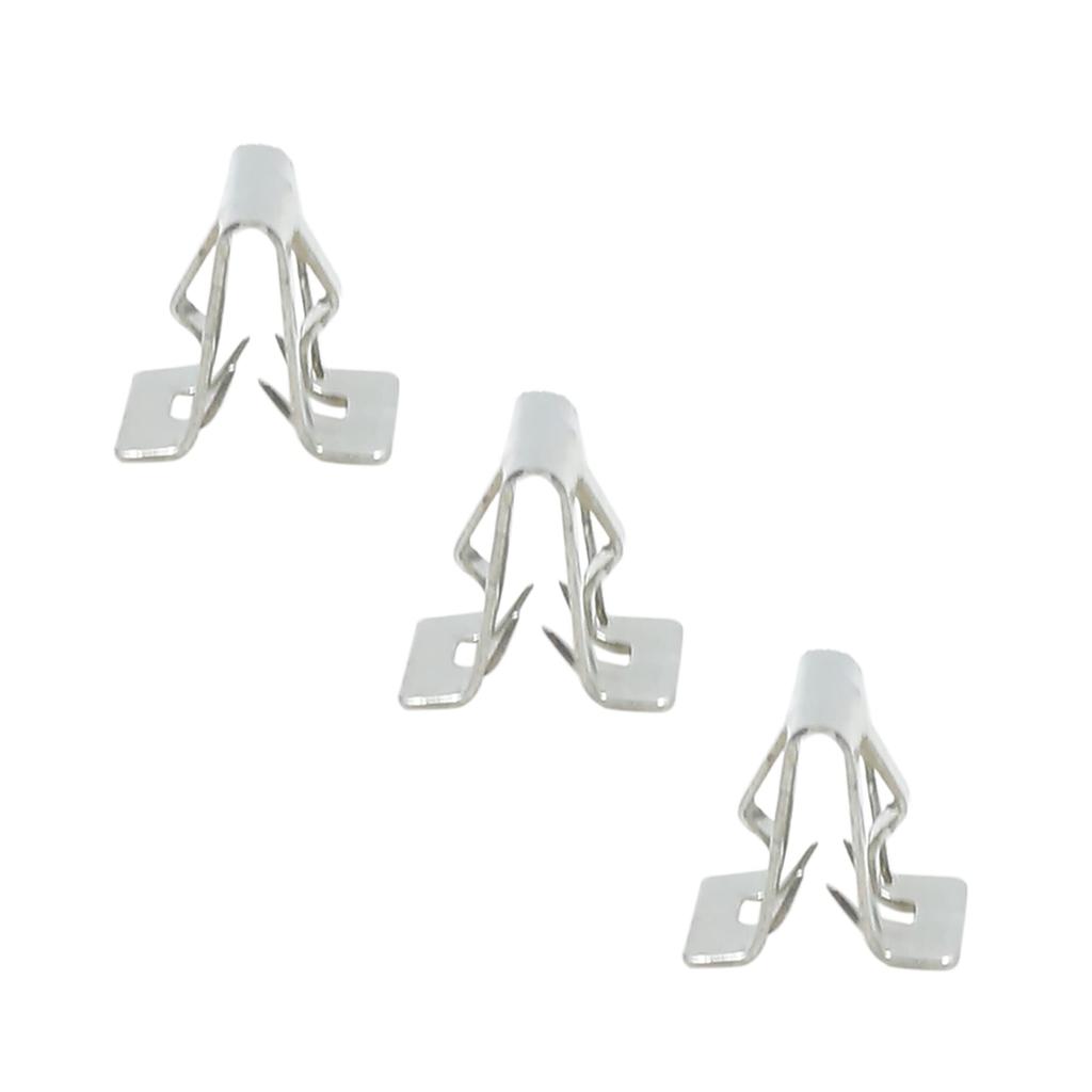 uxcell Automotive Dashboard Retainer Console Instrument Panel Metal Clip 12