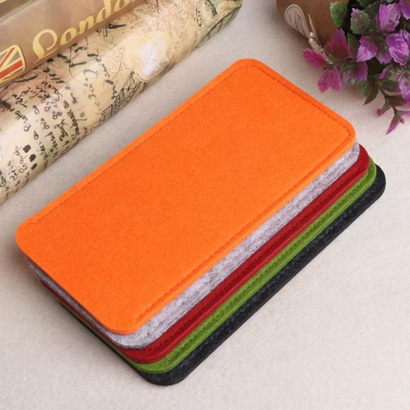 Pochettes Étuis en Feutre pour Lunettes de Soleil Portables Souples Paquet Lunettes Accessoires Lunettes Verres Presbytes Fournitures Légères et Portables