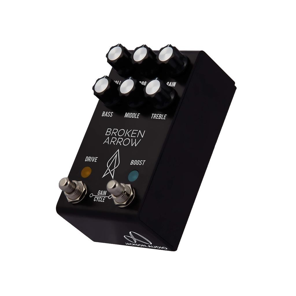 Jackson Audio Broken Arrow V2 Comprehensive Overdrive Guitar Effect Pedal Black (BROKENARROWV2)