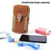 Man Belt Pouch Mobile Phone Bag for Men Phone Holster Bag Molle Waist Bag Pack Small Tactical Duty Belt Backpack Card Holder