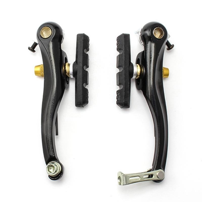 4 ST Cykelbromssko Skruvbyte M6 Bromsklossbultar Aluminiumlegering V-bromsblocksmutter Bromslangsfäste