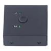 4K HD Switcher 2 In 1 Out Bi Direction Switch Plug and Play Metal Shell HD Multimedia Switcher for