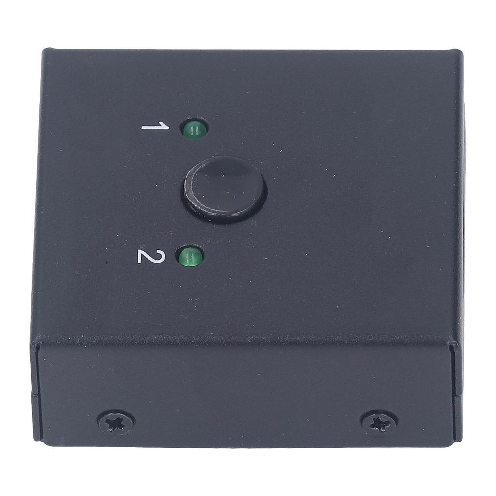 4K HD Switcher 2 In 1 Out Bi Direction Switch Plug and Play Metal Shell HD Multimedia Switcher for