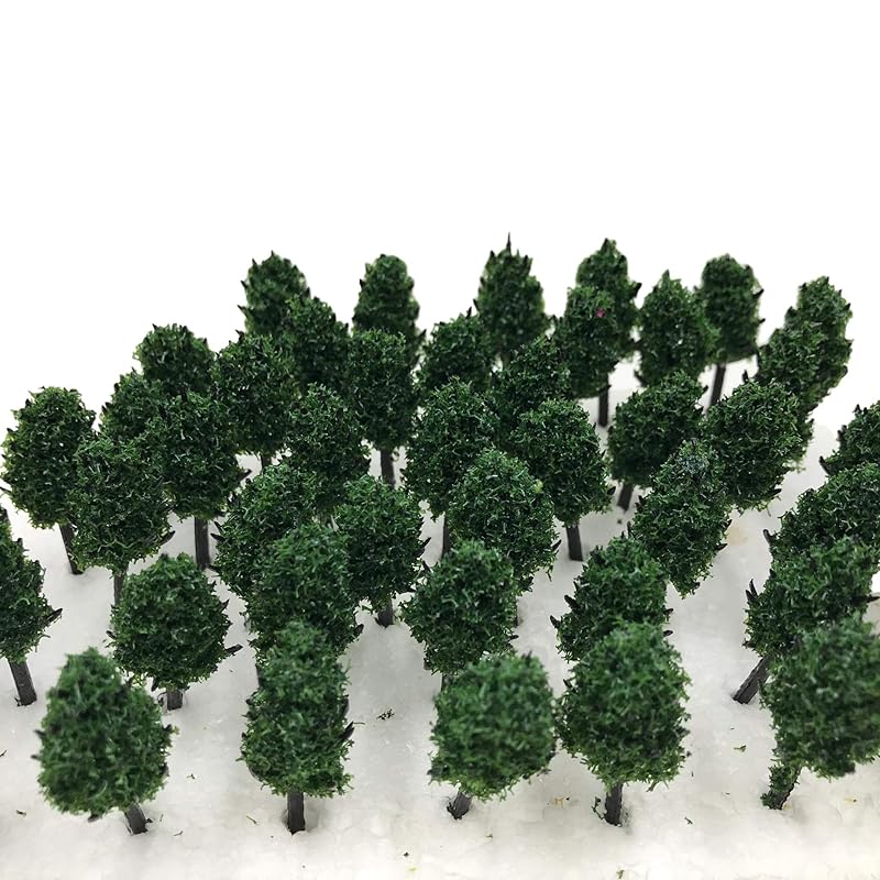 

[DauStage] cedar tree forest Cedar model You can choose color size N gauge diorama railway architecture for tree landscape model tree miniature