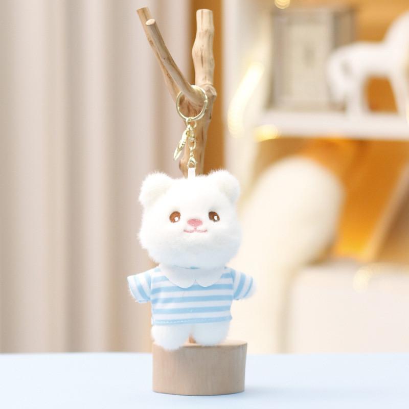 Plush Bear Keychain With Soft Short Plush For Kids And Collectors