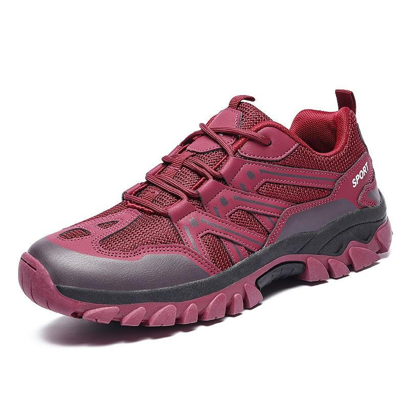 Unisex Lightweight Hiking Shoes Outdoor Trail Walking Breathable Mesh Sneakers Non-Slip Trekking Footwear