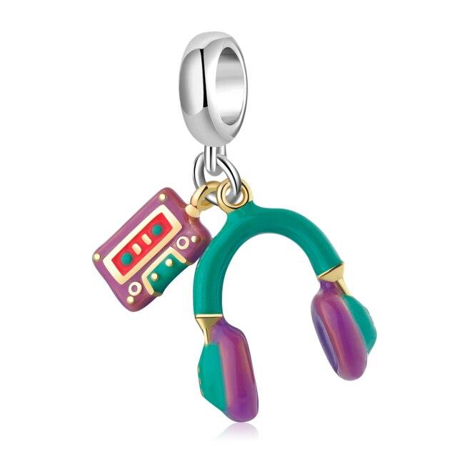 Animal City Wizarding World Life Tools Pendants Genuine 925 Sterling Silver Funny Charms Diy Accessories Fit Bracelet