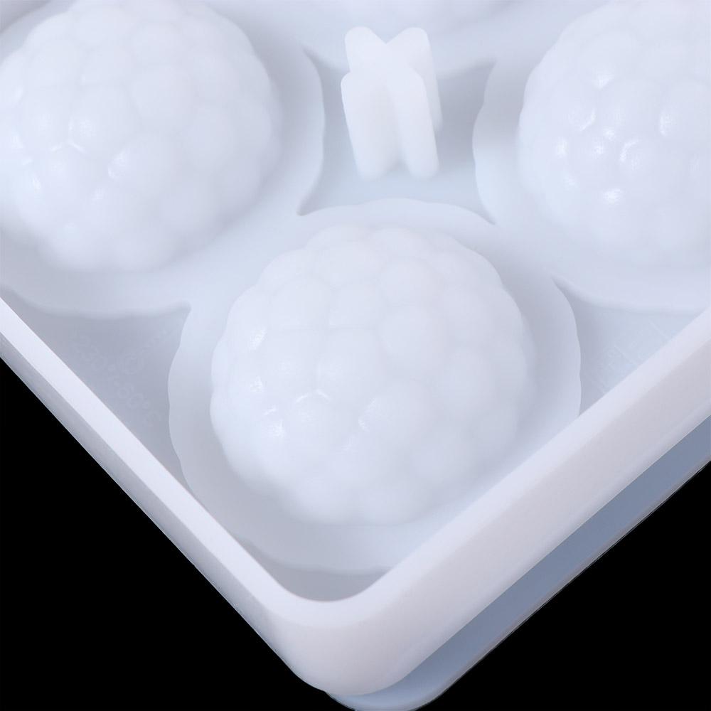 Candle Making Mousse Mold Baking Supplies Soap Mould Chocolate Raspberry Silicone Mold DIY