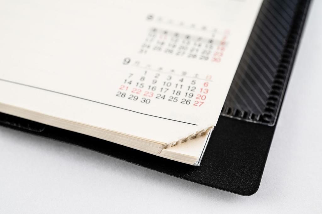 Takahashi 2026 A5 Weekly Ring 93 December Diary, Slim, Separate, Black, No. (Starts 2025)