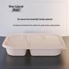 Degradable Corn Starch Disposable 5-Compartment Lunch Boxes