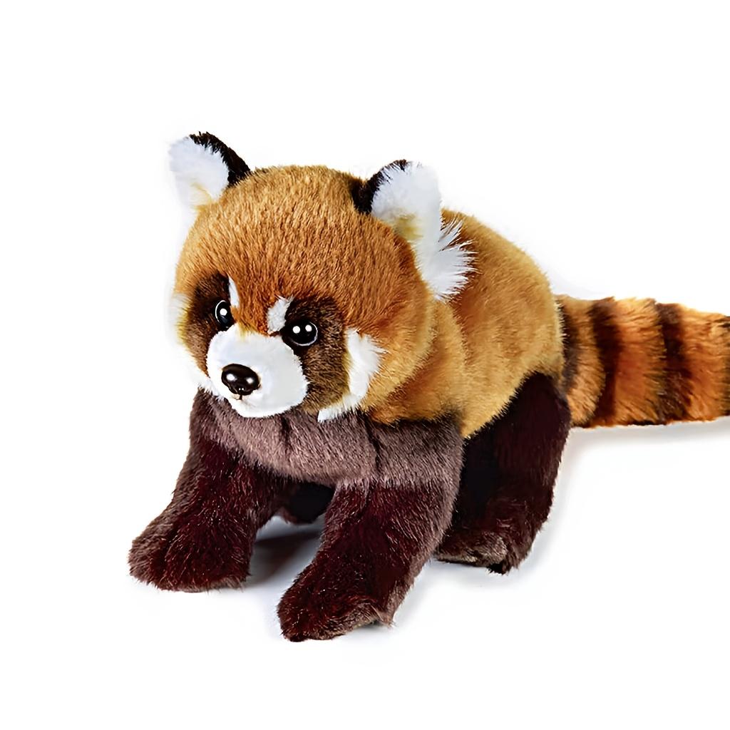 1PC Simulation Red Panda Plush Doll, Super Soft Cute Animal Doll, Children's Gift Birthday Christmas Gift