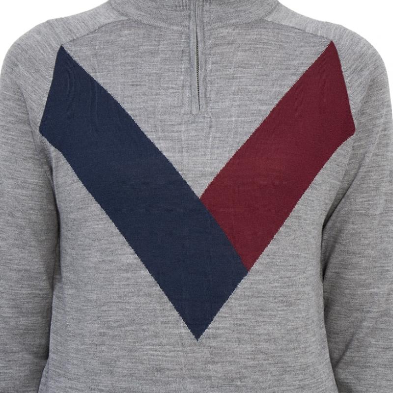 Galleria G Fore Pore Golfwear Women S Half Zip Up Knit G4lf22S06a hGr