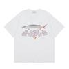 Streetwear Graphic T-Shirt Men Women Loose Fit Short Sleeve Cotton Tee