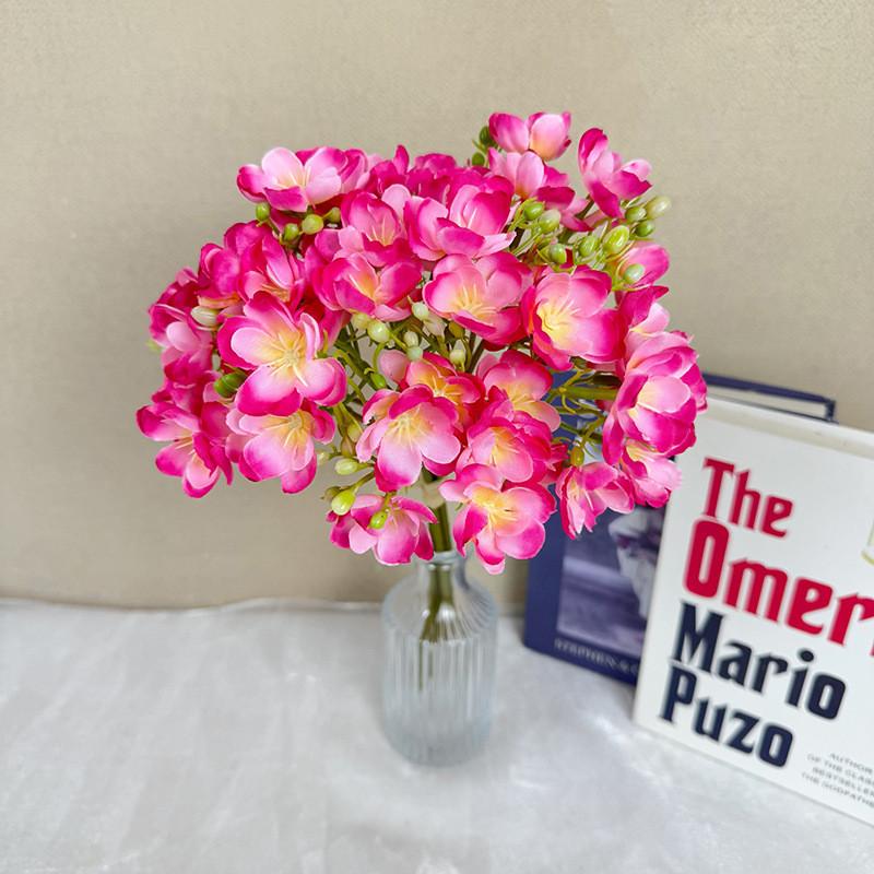 Artificial Jasminum Sambac Home Decor Wedding Centerpiece With Silk Material For Photography And Events