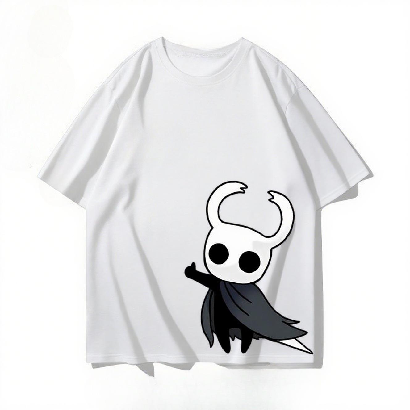 

In Autumn and Winter 2025 Fashionable Cotton T-shirts Cute Villains Wearing Capes Comfortably Printed Plus-size Couple T-shirts S