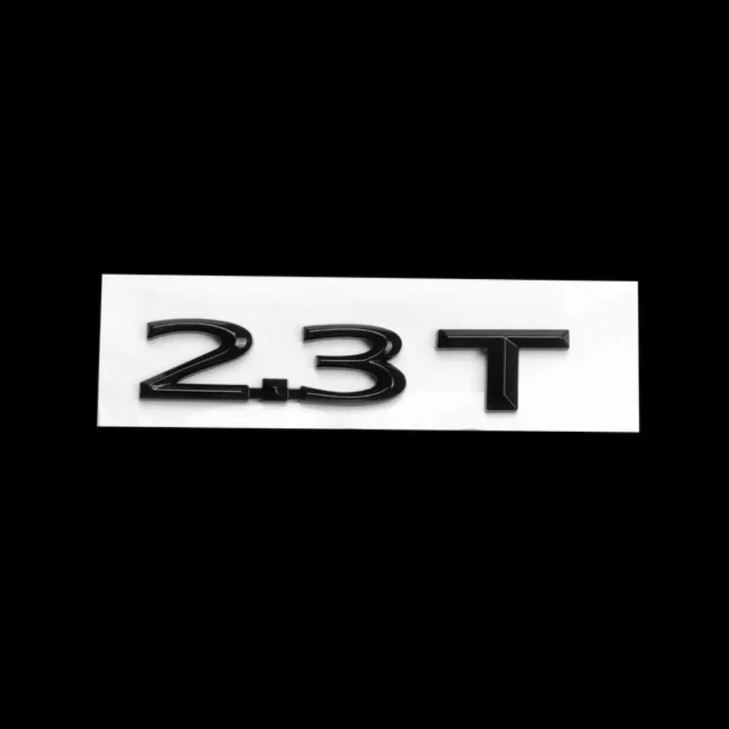 1PCS ABS Black Silver Badge Decoration for L/incoln MKC MKX MKZ AWD 2.0T 2.0H 2.3T 2.7T 3.0T Letters Badge Trunk Sticker Accessory Part