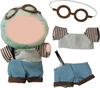 Ruokey Plush Clothes, Outfit Only, 15cm17cm Plush Doll Clothes, Cute Costume Dress-Up DIY Accessories, Doll Suit, Jumpsuit, Photo Path, Doll