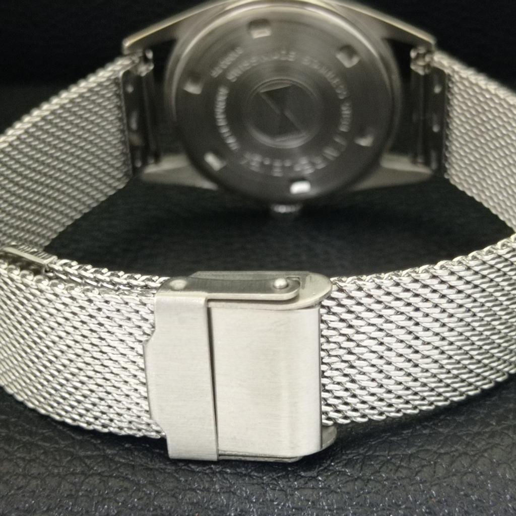 HANDAUFZUG VINTAGE FAVRE LEUBA SEA KING 253 SCHWEIZER HERREN CREMEFARBENES UHRENGEHÄUSE a703730-1