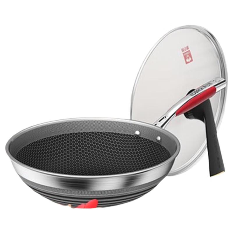 KOBACH KGD-C30W 30cm 5th Gen Antibacterial Honeycomb Wok