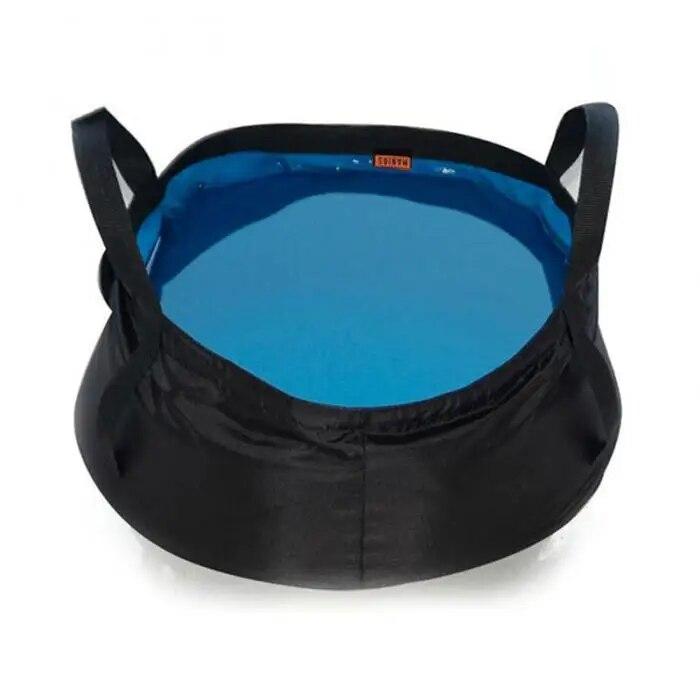 Lavoar practic pliabil Drumeții în aer liber Camping Pescuit Găleată pliabilă Recipient de apă Geantă de depozitare