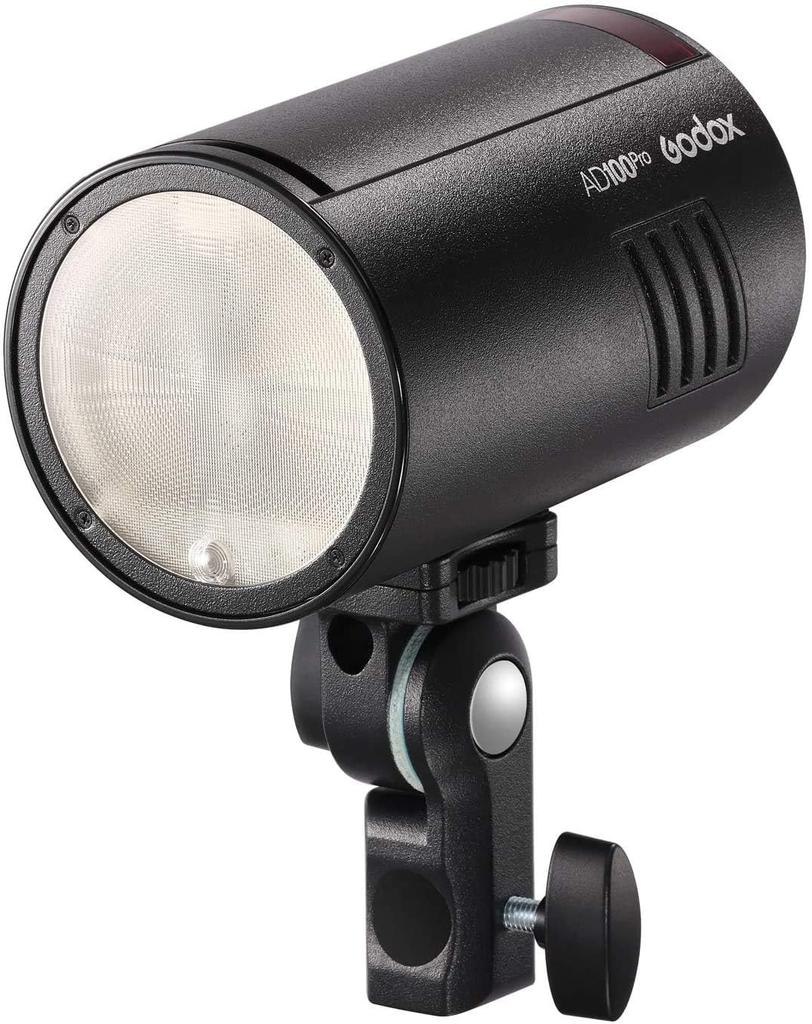 Godox AD100Pro 100Ws TTL HSS Pocket Lithium 360 Second Round Magnetic Flash Head 2.4G 1/8000s Flashlight, 7.2V/2600mAh Battery, Full-Power Flashes,
