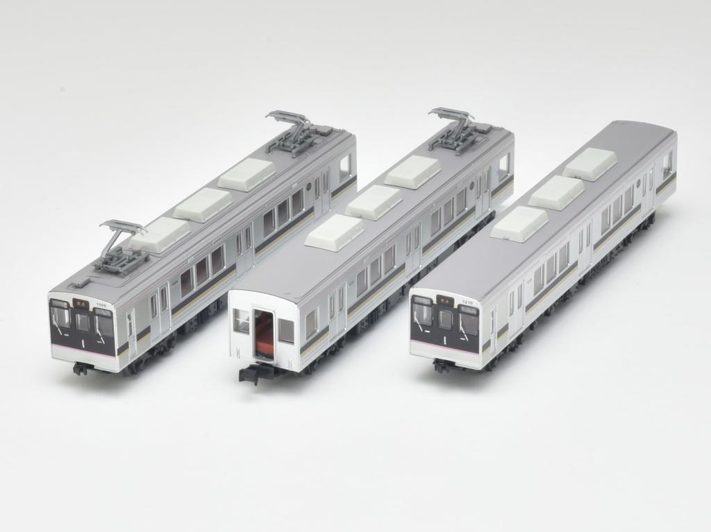 Railway Collection Iron Collection Fukushima Kotsu Seria 1000 Set A Diorama Supplies 3-Car