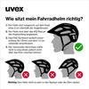 Uvex Bicycle Helmet for Commuting To School CE Certified Made In Germany True Cc Cm Women's / 55-58