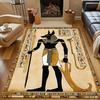 Ancient Egyptian Murals Print Carpet for Living Room Bedroom Sofa Doormat Decor Sofa Area Rug Non-slip Floor Mat for Gifts