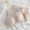 New sexy lace small chest not empty cup underwear women's suit without steel ring breast adjustment breathable bra cover