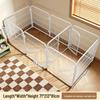 Adjustable Indoor Dog Cage and Fence for Small, Medium, and Large Dogs